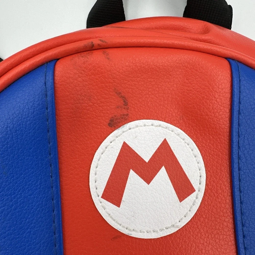 Nintendo Mario Brothers Faux Leather Overalls Themed Backpack 2020
